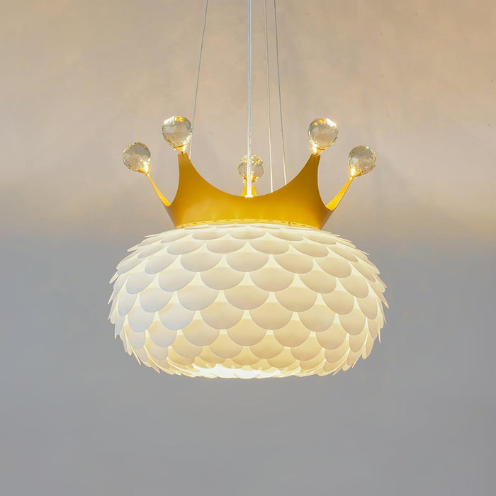 Aluvia Crown Pendant Lamp-DWHOME