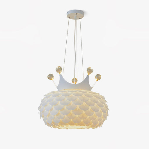 Aluvia Crown Pendant Lamp-DWHOME