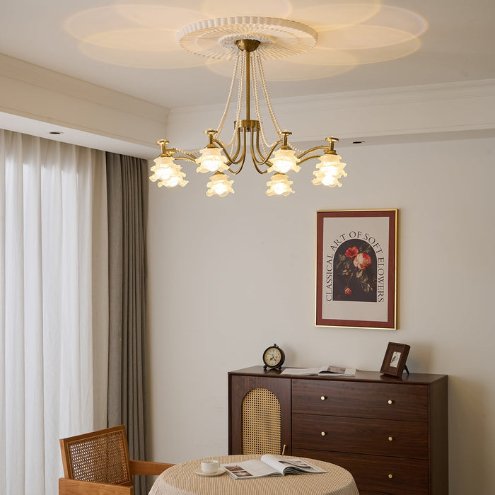 Amaris Rose Chandelier-DWHOME