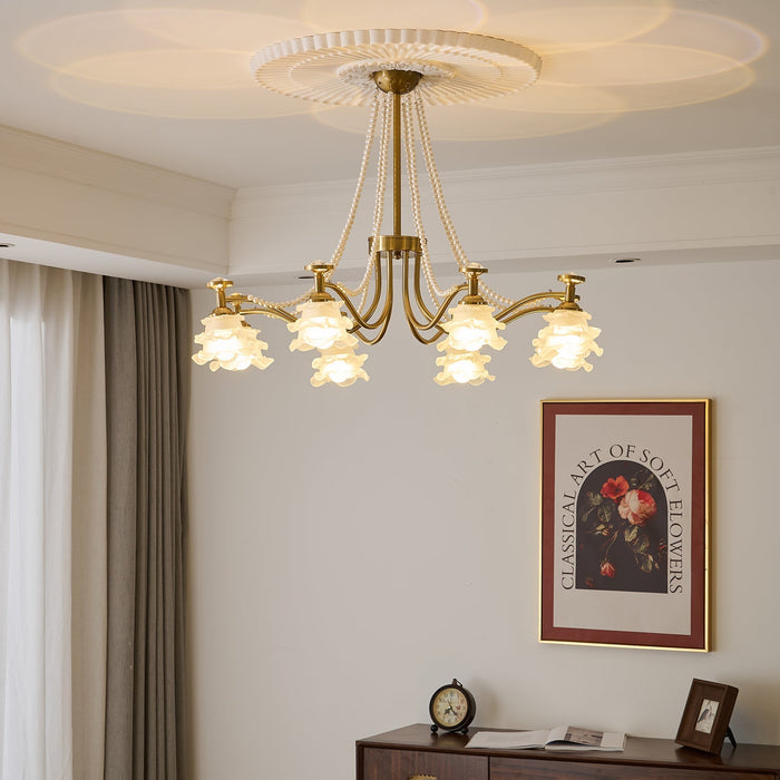 Amaris Rose Chandelier-DWHOME