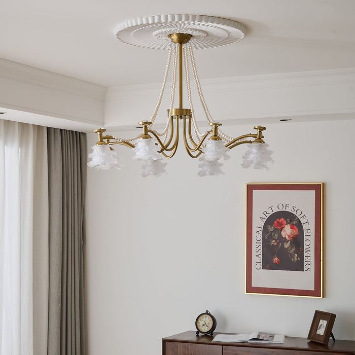 Amaris Rose Chandelier-DWHOME