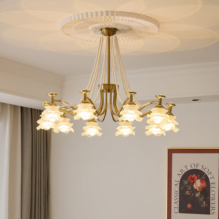 Amaris Rose Chandelier-DWHOME