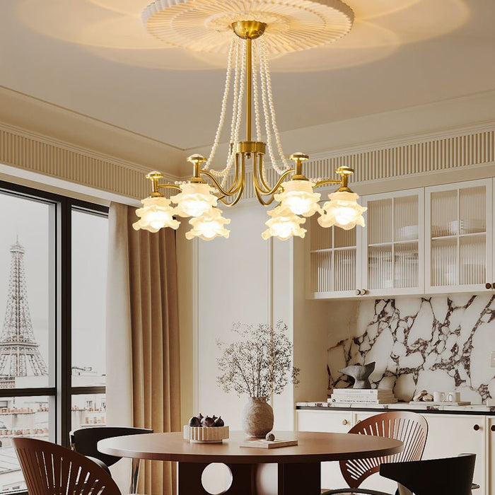 Amaris Rose Chandelier-DWHOME