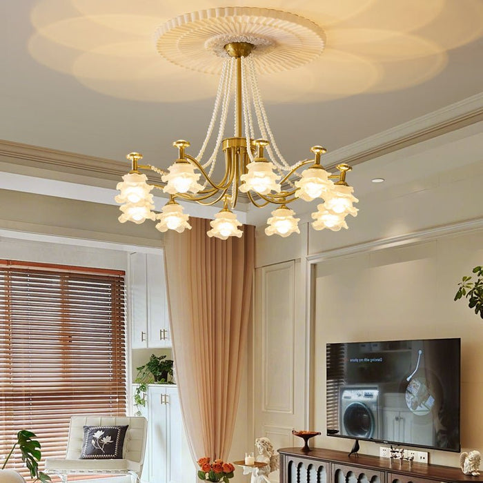Amaris Rose Chandelier-DWHOME