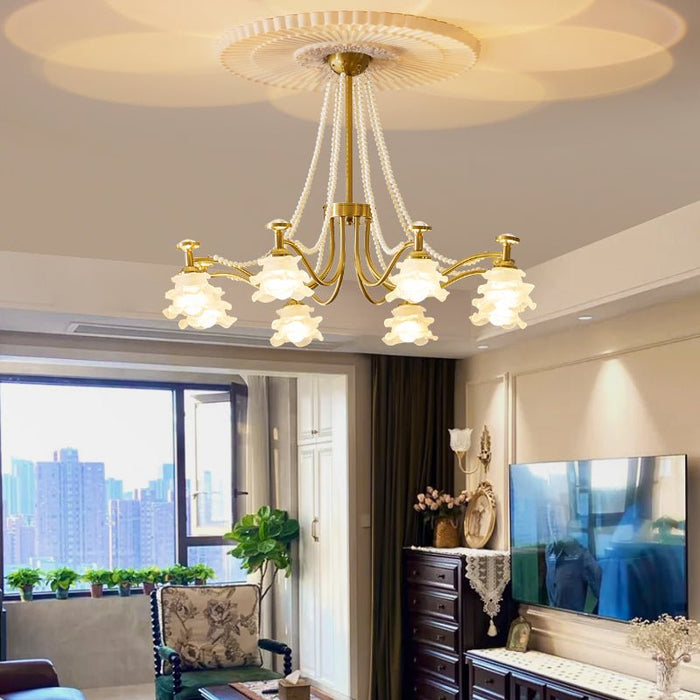 Amaris Rose Chandelier-DWHOME
