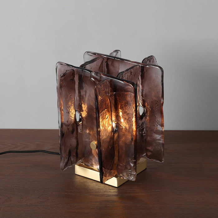 Amber Building Block Table Lamp - DWHOME