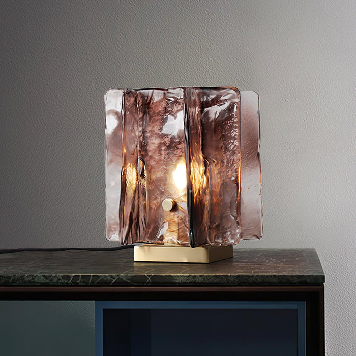 Amber Building Block Table Lamp - DWHOME
