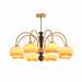 Amberly Arch Chandelier-DWHOME