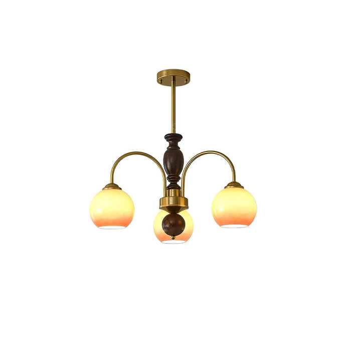 Amberly Arch Chandelier-DWHOME