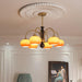 Amberly Arch Chandelier-DWHOME