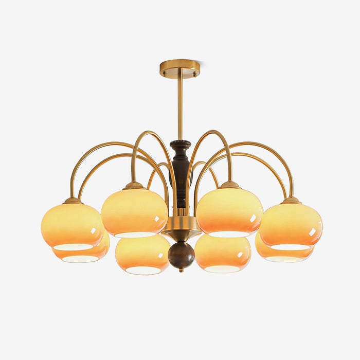Amberly Arch Chandelier-DWHOME