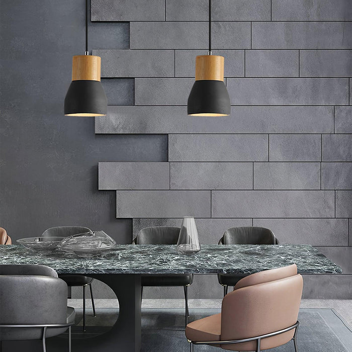 Andenon Cement Pendant Light-DWHOME