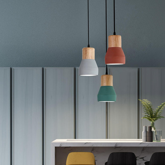 Andenon Cement Pendant Light-DWHOME