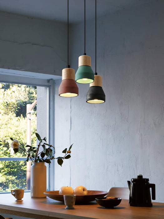 Andenon Cement Pendant Light-DWHOME