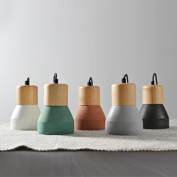 Andenon Cement Pendant Light-DWHOME