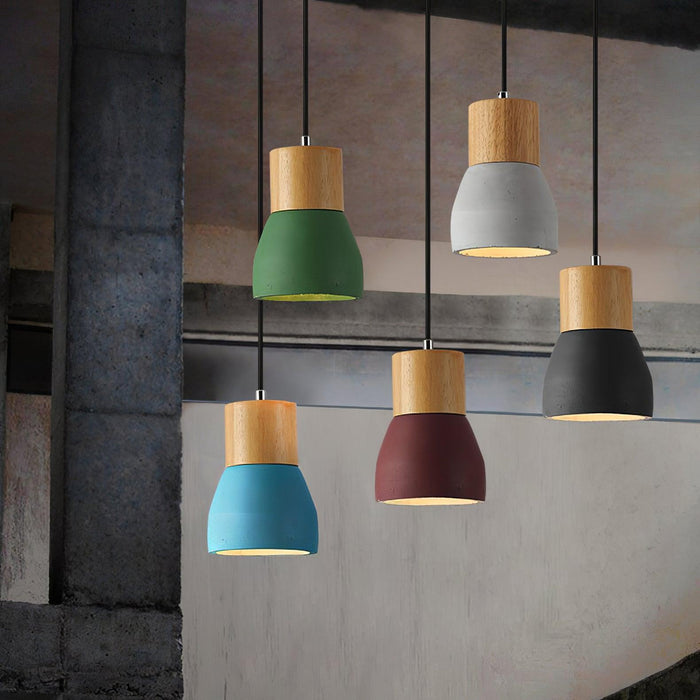 Andenon Cement Pendant Light-DWHOME