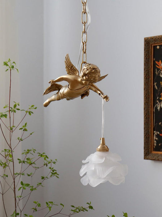 Vintage Angel Pendant Light-DWHOME