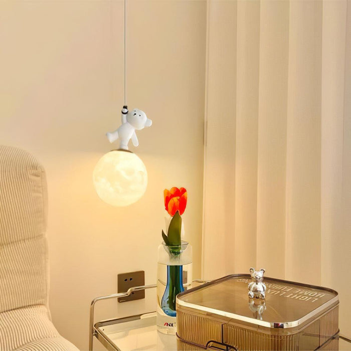 Animal And Moon Pendant Light-DWHOME