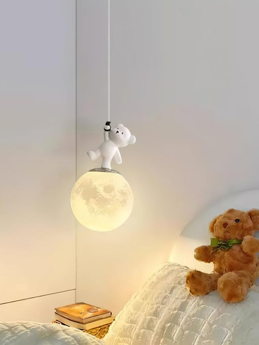 Animal And Moon Pendant Light-DWHOME