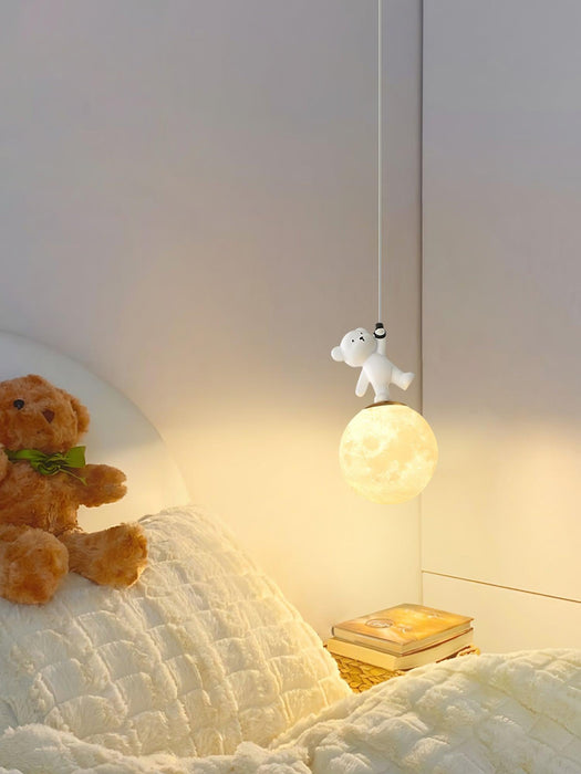 Animal And Moon Pendant Light-DWHOME