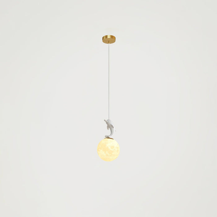 Animal And Moon Pendant Light-DWHOME