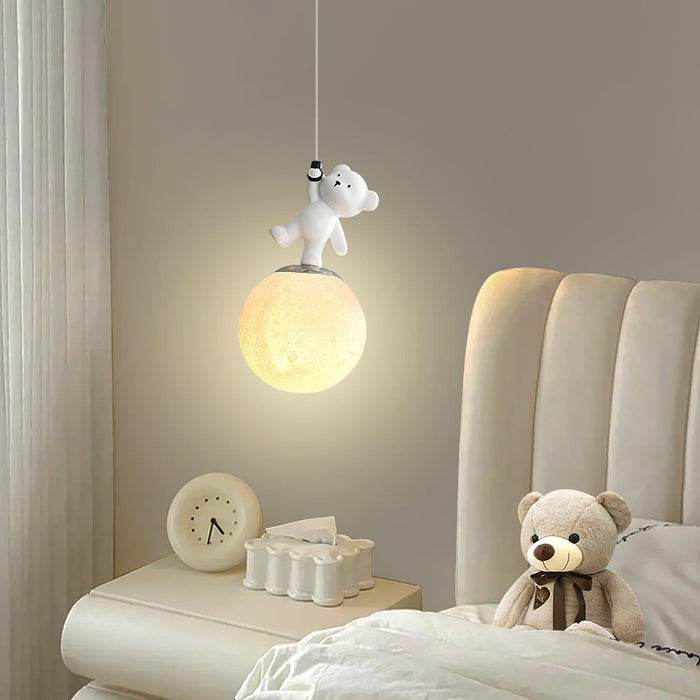 Animal And Moon Pendant Light-DWHOME
