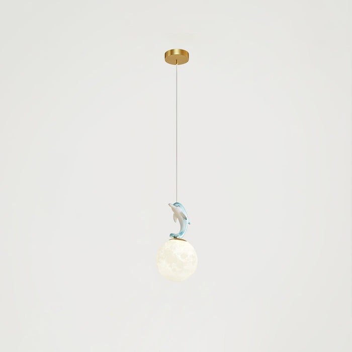 Animal And Moon Pendant Light-DWHOME