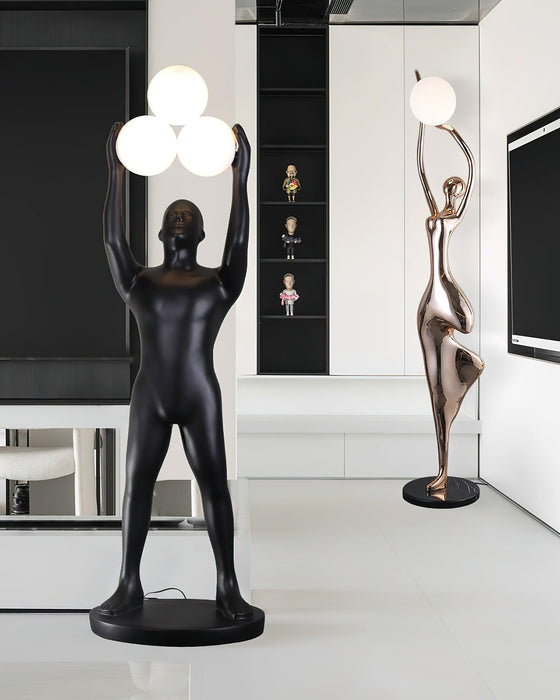 Anissa Sculpture Floor Lamp - Vakkerlight