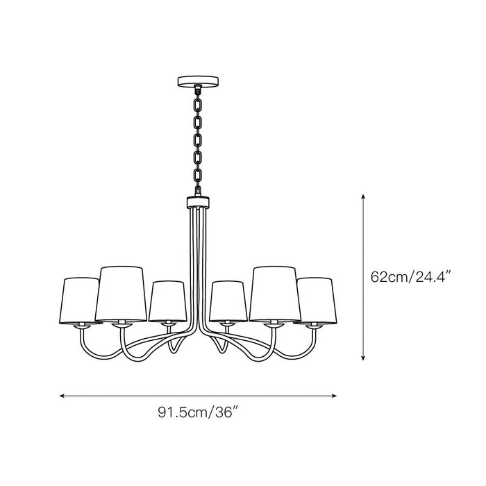 Ansel Chandelier-DWHOME