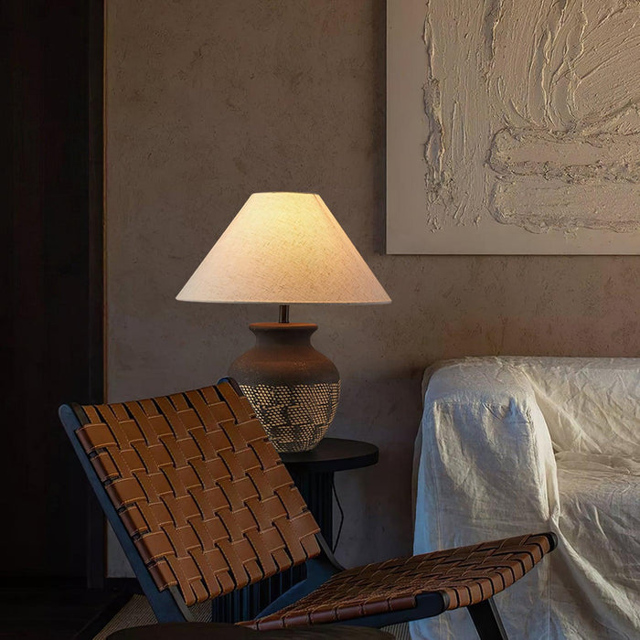 Ansel Ceramic Table Lamp - DWHOME