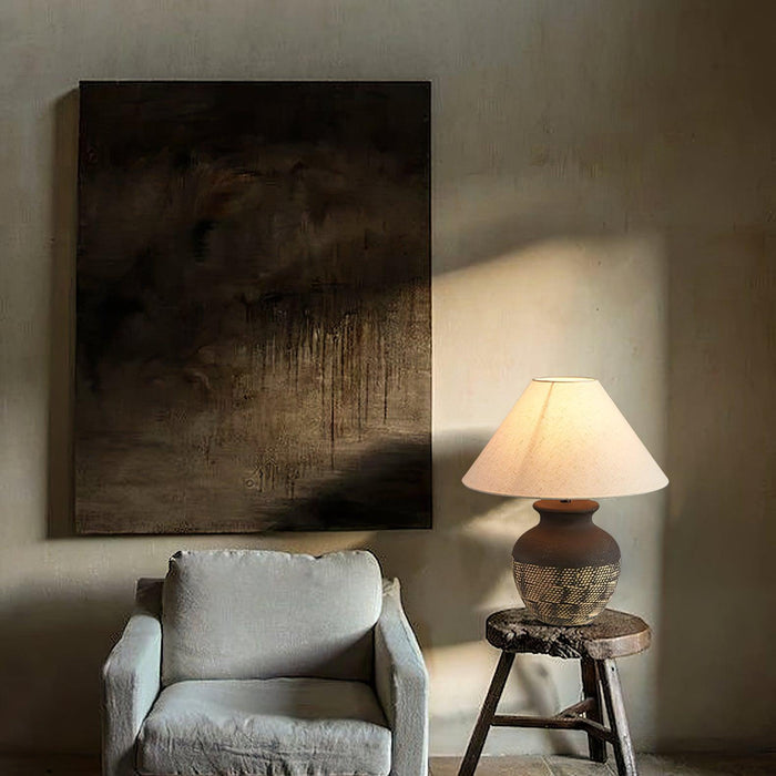 Ansel Ceramic Table Lamp - DWHOME