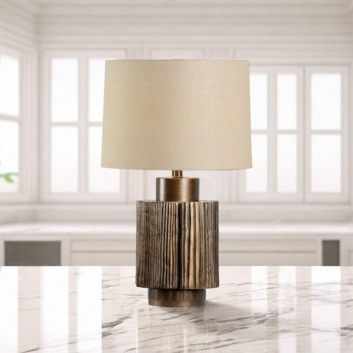 Antique Groove Table Lamp - DWHOME