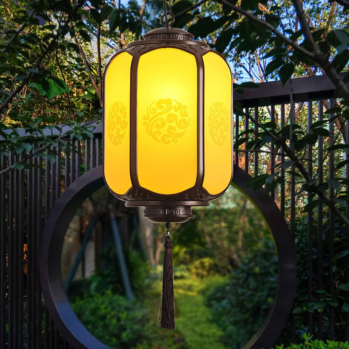 Antique Lantern Outdoor Pendant Light - DWHOME