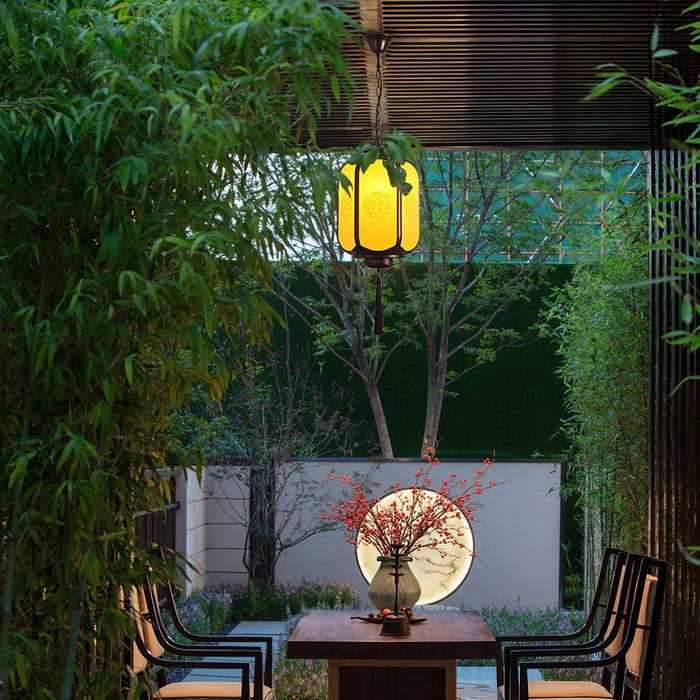 Antique Lantern Outdoor Pendant Light - DWHOME