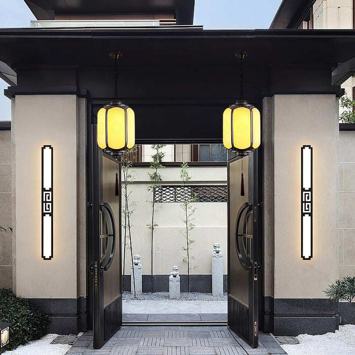 Antique Lantern Outdoor Pendant Light - DWHOME