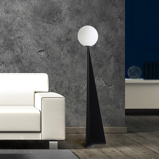 Apex Sphere Floor Lamp-DWHOME