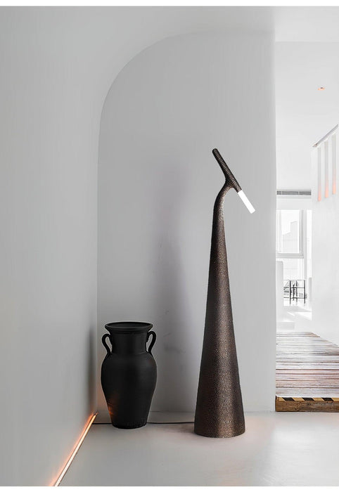 Apex Texture Floor Lamp-DWHOME