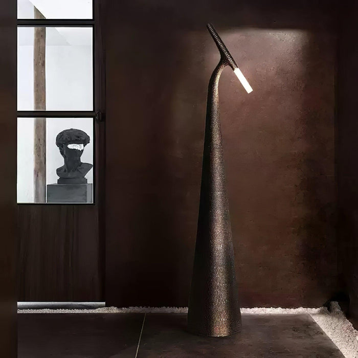 Apex Texture Floor Lamp-DWHOME