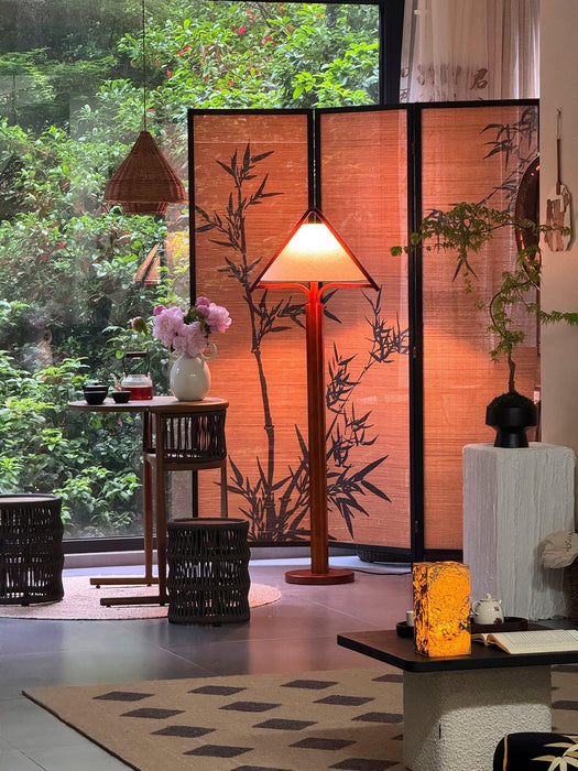 Apex Triangle Shade Floor Lamp - DWHOME