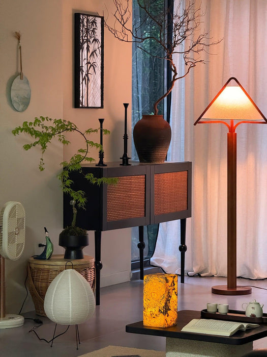 Apex Triangle Shade Floor Lamp - DWHOME