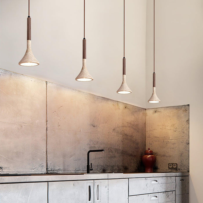 Aplomb Travertine Pendant Lamp - DWHOME