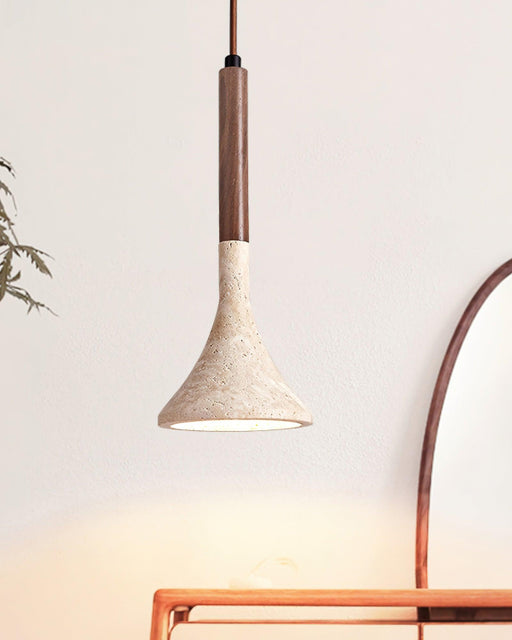 Aplomb Travertine Pendant Lamp-DWHOME