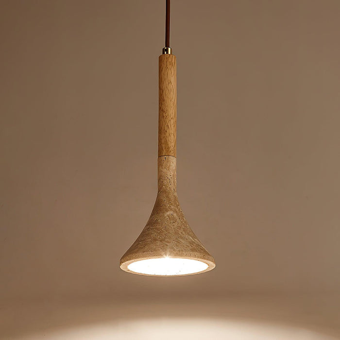 Aplomb Travertine Pendant Lamp - DWHOME
