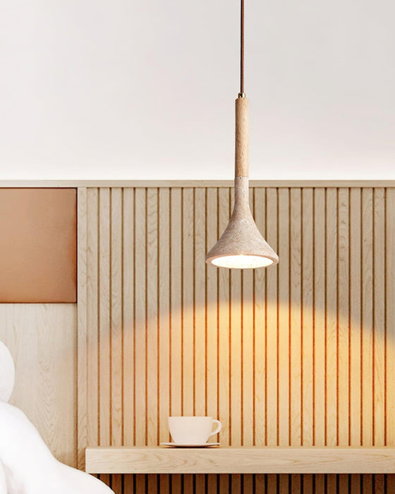 Aplomb Travertine Pendant Lamp - DWHOME
