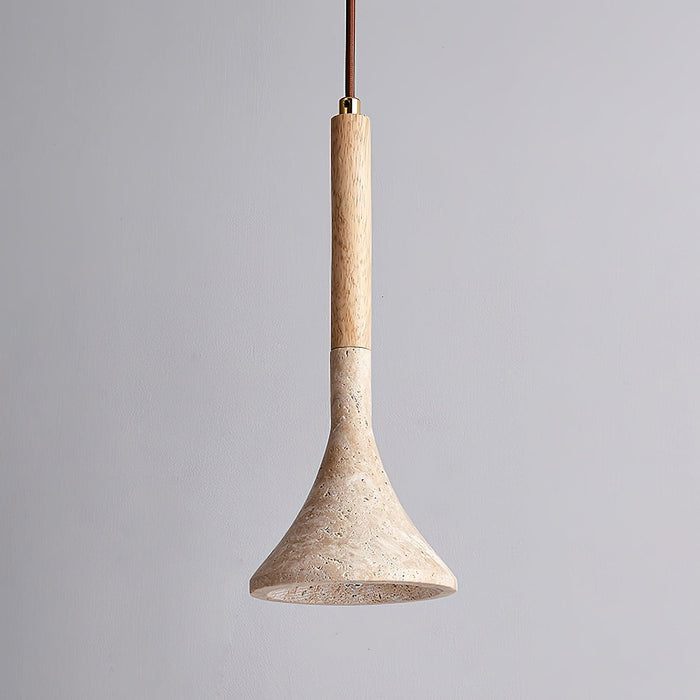 Aplomb Travertine Pendant Lamp - DWHOME