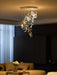 Aqua Ripple Glass Art Customize Chandelier - Vakkerlight