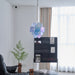 Aqua Blue Glass Murano Chandelier-DWHOME