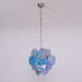 Aqua Blue Glass Murano Chandelier-DWHOME