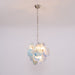 Aqua Blue Glass Murano Chandelier-DWHOME