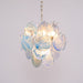 Aqua Blue Glass Murano Chandelier-DWHOME